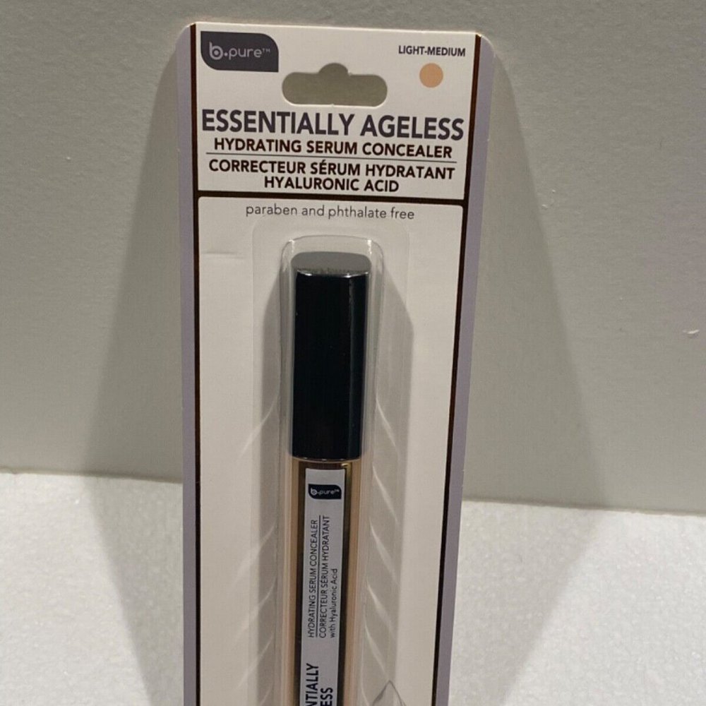 b.pure essentially ageless hydrating serum concealer light medium
